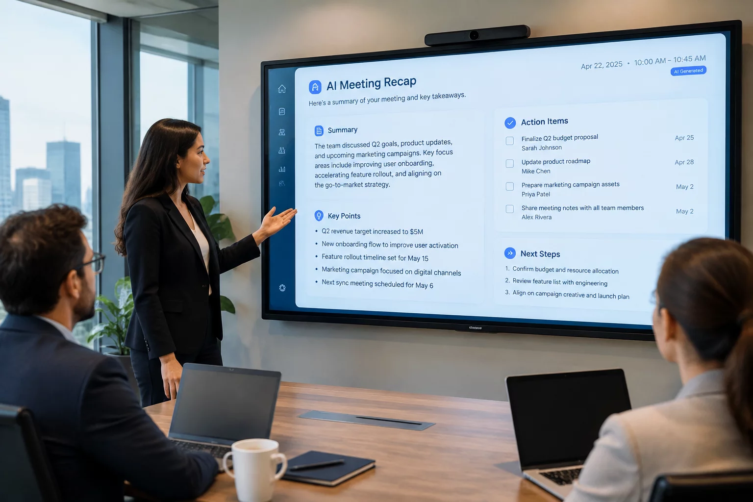 AI meeting summary